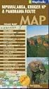 Mpumalanga, Kruger National Park and Panorama Route Road Map