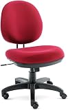 Alera IN48BFA30B Interval Series Swivel/Tilt Task Chair, Burgundy Fabric