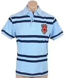 Tommy Hilfiger Mens Classic Fit Striped Logo Polo Shirt