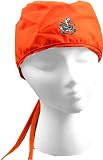Miami Hurricanes Bird Orange Scrub Cap
