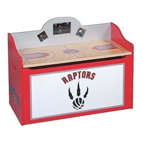 Toronto Raptors NBA Wooden Toy Chest