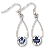 Toronto Maple Leafs French Loop Earrings