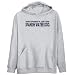 Hoodie Mens Heather Gray " PROPERTY OF MY Spanish Water Dog EMBROIDERY " Dogs X-Small