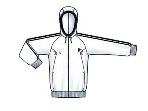 Deutschland Kapuzen-Jacke 'Lifestyle'