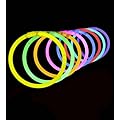  100 Lumistick 8" Glow Stick Glow Bracelets - Assorted 8 Color Mix 