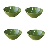 BIA Cordon Bleu Malibu Coupe Soup/Cereal Bowls, Set of 4, Olive