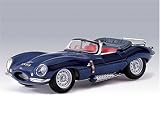Jaguar XK SS in Dark Blue (1:43 scale) Diecast Model Car