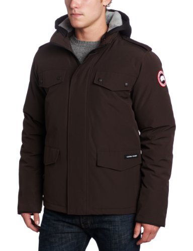 适合城市里穿着的Canada Goose Men's Burnett Parka 羽绒服