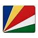 Seychelles Flag Mouse Pad