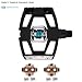 Crank Brothers Mallet C MTB Pedals with Cleat, OEM, Black