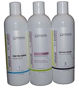 L'emarie Brazilian Keratin Treatment 3 Pc. Hair Kit 12oz