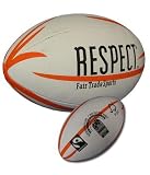 Fair Trade Rugby Ball (Stripes)