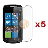 Samsung i917 Focus Crystal Clear Screen Protector (5 Pack)