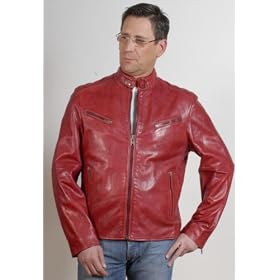 TOP modische butterweiche Edel Bikerjacke aus Leder