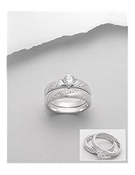 CZ Ring In 92.5 Sterling Silver