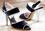 Produkt-Bild: Sandalette von David Braun Leder in schwarz NEU