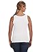 Anvil Ladies Ringspun Double Needle Bottom Hem Preshrunk Ringspun Cotton Tank