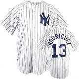 New York Yankees Russell Athletic Alex Rodriguez Replica Home Adult Jersey