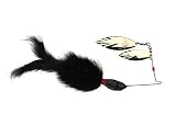 Rabbit Hair Spinnerbaits - Black 1/4 oz.