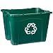 Rubbermaid Commercial Recycling Box, Rectangular