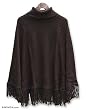 Alpaca wool poncho, 'Dark Chocolate' Alpaca wool poncho, 'Dark Chocolate'