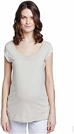 Queen Mum Women's Slub Tee M Sand