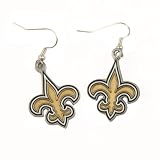 New Orleans Saints Dangle Earrings