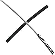 Mugen Shirasaya Stick Sword - Natural Black Wood - 41 inches