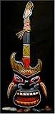 Tiki Stratocaster Guitar Wall Decor