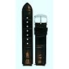 Fits Philip Stein size 1 18mm Black Alligator Grain Leather Watchband With Spring Bars By JP Leatherworks
