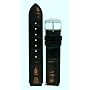 Fits Philip Stein size 1 18mm Black Alligator Grain Leather Watchband With Spring Bars By JP Leatherworks
