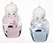 Set of 24 "It's a Boy" "It's a Girl" Baby Jingle Buddies Ornaments #22340