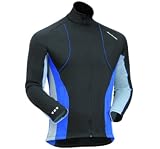 Berkner Herren langarm Fahrradtrikot Funktionsshirt aus *Piqua Plus Material* mit Reißverschluß 
