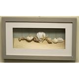 Beach Ocean Surf Starfish Framed Shadow Box Wall Art by Don