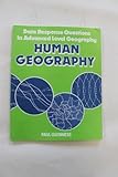 Human geography : data response questions in Advanced Level geography