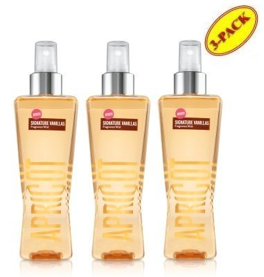 Bath & Body Works Apricot Vanilla Fragrance Mist Set of 3 Full Size