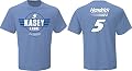 Kasey Kahne NASCAR #5 Farmers Fan Up T-Shirt-Light Blue