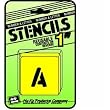Hy-Ko Prod. ST-4 Number And Letter Stencils