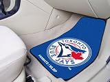 Toronto Blue Jays universal fit Carpet 2 Pc Car Floor Mat (Rug)