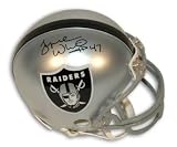 Tyrone Wheatley Signed Oakland Raiders Mini Helmet