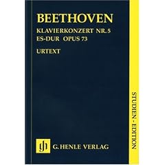 Klavierkonzert Nr. 5 Es-dur op. 73. Studien-Edition