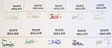 ZINK COLOR CZECH CRYSTAL ss10 Nail Art rhinestone set 10 bags with free nail glue