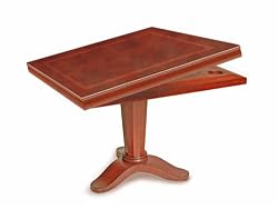 SEVEN Game Tables S104T 3-Foot FOUR Bridge Slipover Dining Topp (Mahogany)