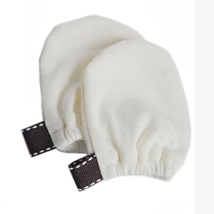 Satsuma Designs Baby Mittens, Natural, One Size