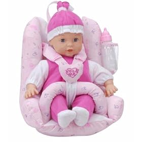 You and Me 12 Baby Doll With Car Seat by 