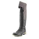 Rocket Dog Women's Cowellhy Motorcycle Boot, Black, 10 M US