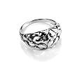 FOJO's Tear Drops Dome Ring