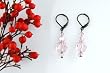 Swarovski Crystal Earring - Light Amethyst / Pink (Jackie)