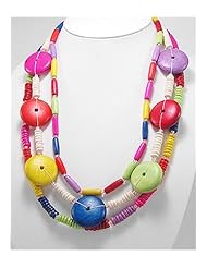 Seed Beads Necklace In Zinc