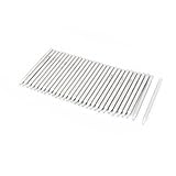 uxcell ダイヤモンドマウントポイント 合金 ダイヤモンド素材 シルバートーン 30個入り